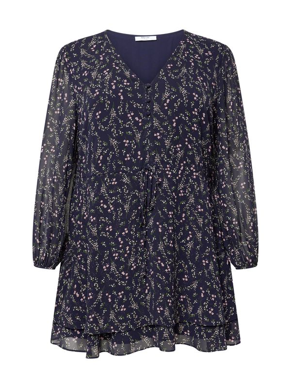 ABOUT YOU Curvy ABOUT YOU Curvy Рокля 'Lenni'  нейви синьо / пъстро