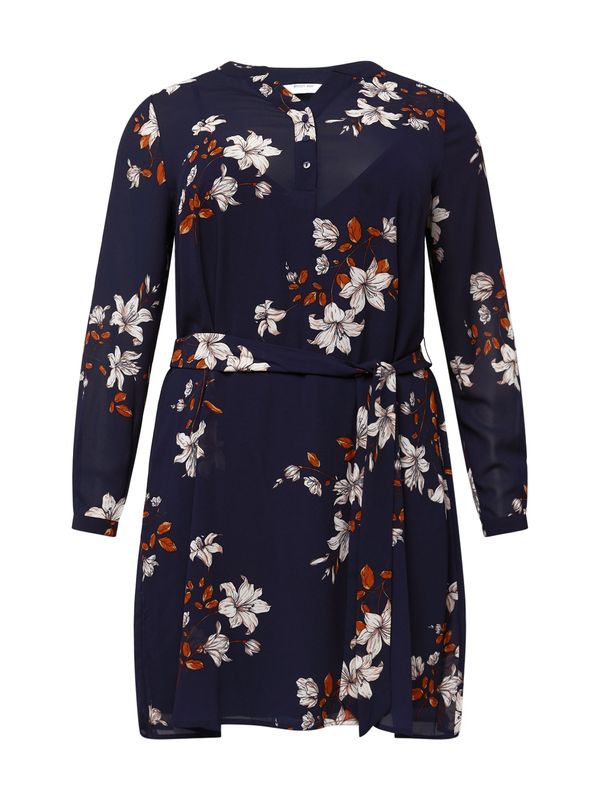 ABOUT YOU Curvy ABOUT YOU Curvy Рокля 'Robinia'  тъмносиньо / пъстро