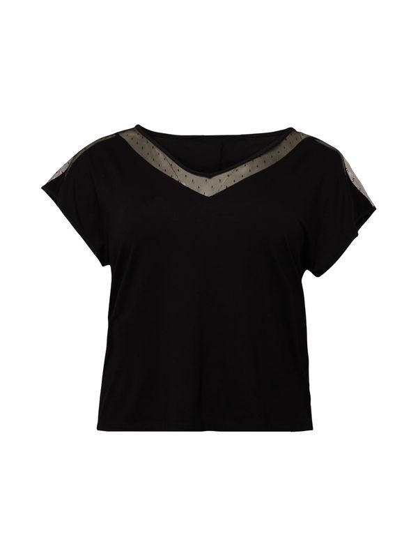 ABOUT YOU Curvy ABOUT YOU Curvy Тениска 'Bettina'  черно