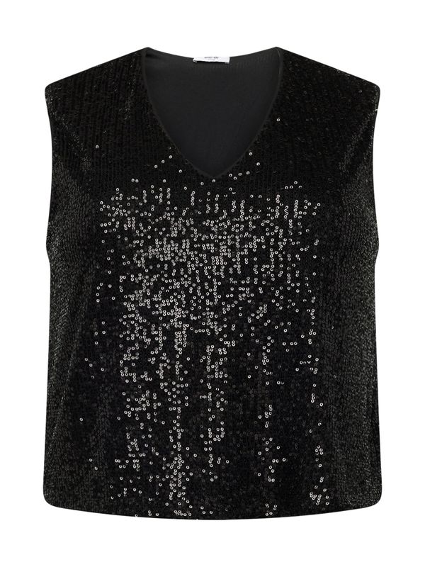 ABOUT YOU Curvy ABOUT YOU Curvy Топ 'Eve'  черно