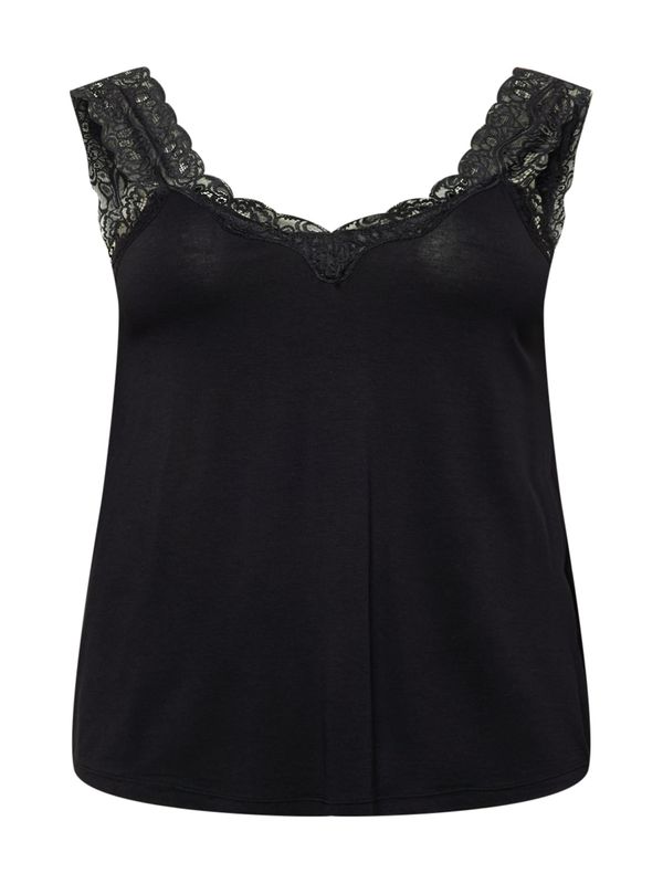 ABOUT YOU Curvy ABOUT YOU Curvy Топ 'Svenja'  черно