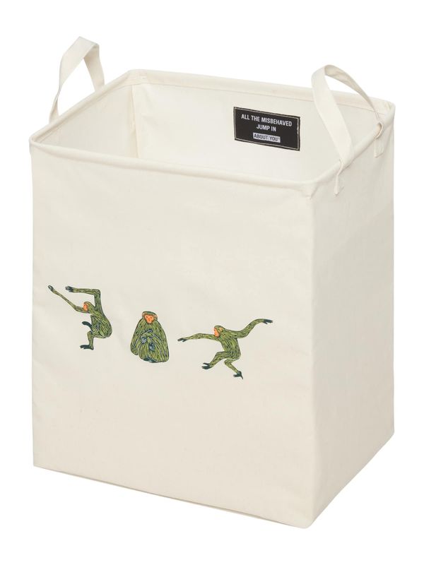 ABOUT YOU ABOUT YOU Кош за пране 'Jungle'  бежово / зелено