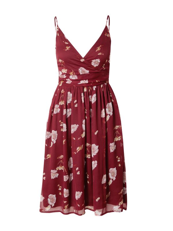 ABOUT YOU ABOUT YOU Лятна рокля 'Valentina'  бежово / коняк / пудра / тъмночервено