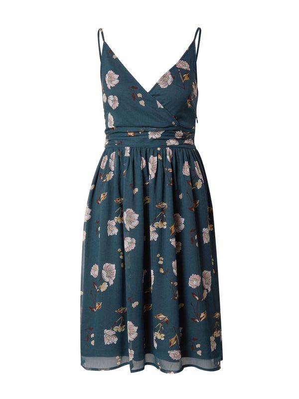 ABOUT YOU ABOUT YOU Лятна рокля 'Valentina'  шоколад / тъмнозелено / пудра / бяло