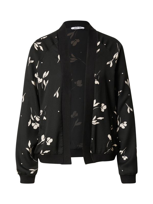 ABOUT YOU ABOUT YOU Преходно яке 'Maja'  черно / бяло