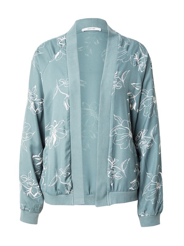 ABOUT YOU ABOUT YOU Преходно яке  светлосиньо / бяло