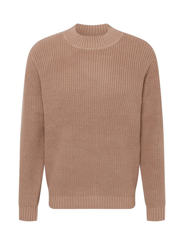 ABOUT YOU ABOUT YOU Пуловер 'Aiden'  светлокафяво