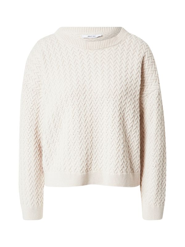 ABOUT YOU ABOUT YOU Пуловер 'Layla'  кремаво
