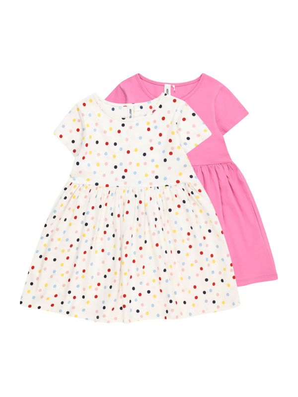 ABOUT YOU ABOUT YOU Рокля 'Antonia'  розово / бледорозово / червено / мръсно бяло