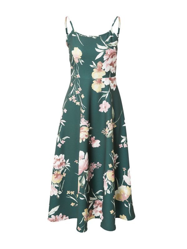 ABOUT YOU ABOUT YOU Рокля 'Candy'  тъмнозелено / пъстро