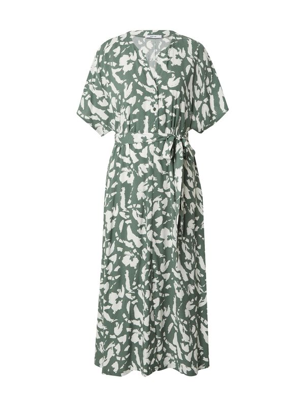 ABOUT YOU ABOUT YOU Рокля 'Iris'  зелено / бяло