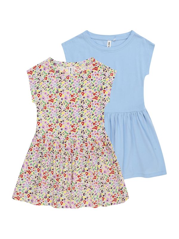 ABOUT YOU ABOUT YOU Рокля 'Isabella'  светлосиньо / жълто / червено / бяло