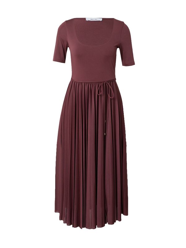 ABOUT YOU ABOUT YOU Рокля 'Meret Dress'  тъмнокафяво