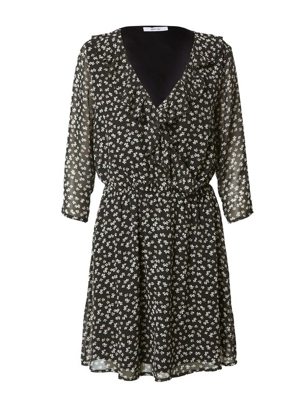 ABOUT YOU ABOUT YOU Рокля тип риза 'Reina'  жълто / черно / бяло