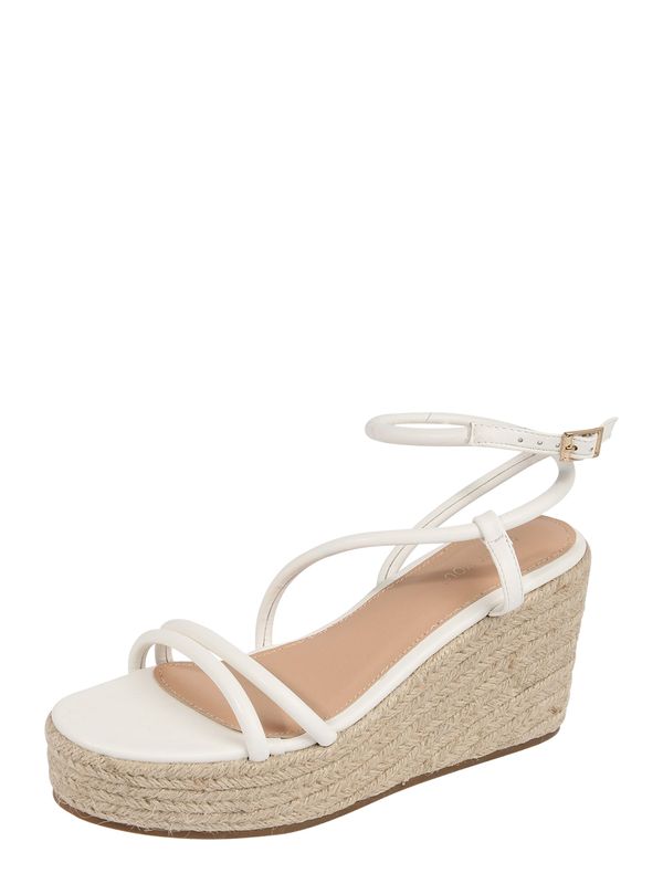 ABOUT YOU ABOUT YOU Сандали с каишка 'Cora'  бяло