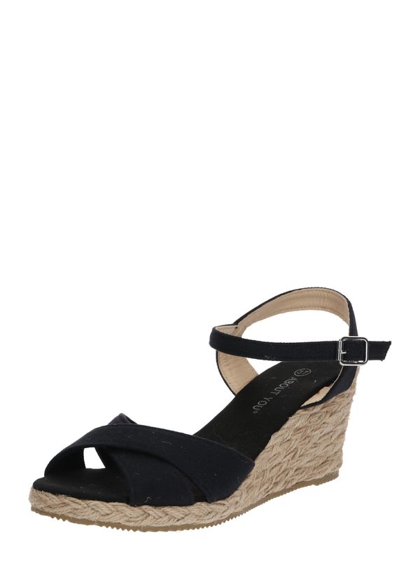 ABOUT YOU ABOUT YOU Сандали с каишка 'Sophia'  черно