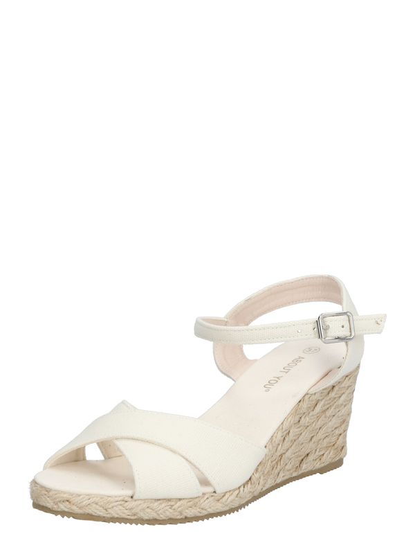 ABOUT YOU ABOUT YOU Сандали с каишка 'Sophia'  мръсно бяло