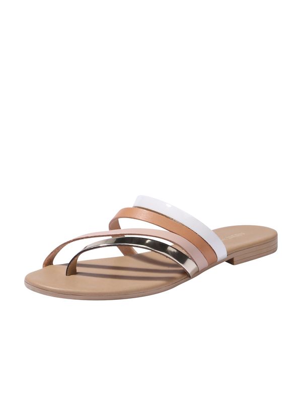 ABOUT YOU ABOUT YOU Сандали с разделител за пръстите 'FLORENTINE'  пудра