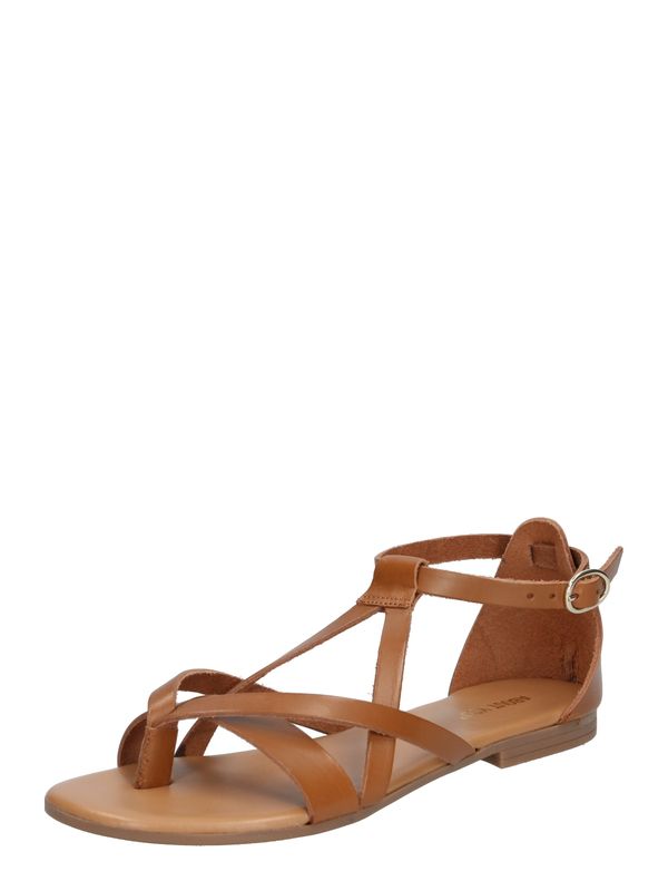 ABOUT YOU ABOUT YOU Сандали с разделител за пръстите 'Jody'  коняк