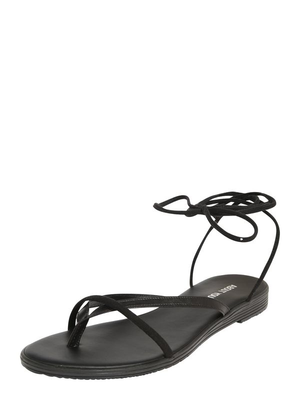 ABOUT YOU ABOUT YOU Сандали с разделител за пръстите 'Line'  черно