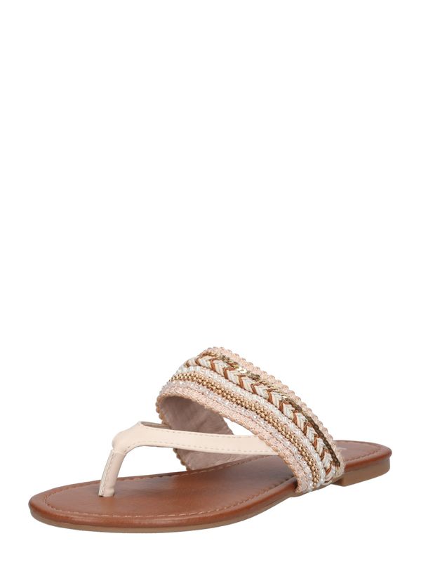 ABOUT YOU ABOUT YOU Сандали с разделител за пръстите 'Natalie'  телесен цвят