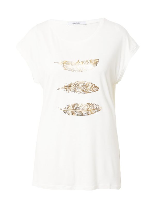 ABOUT YOU ABOUT YOU Тениска 'Antoinetta'  бяло