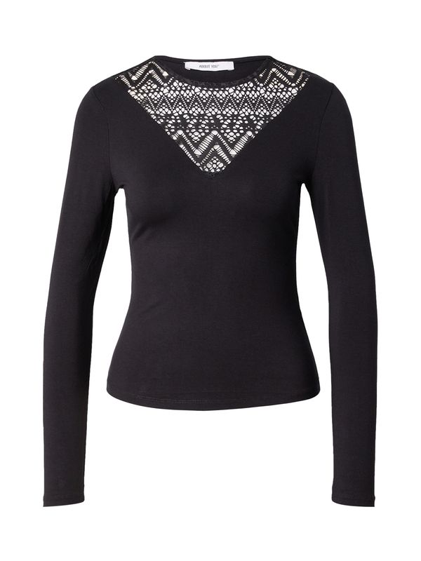 ABOUT YOU ABOUT YOU Тениска 'Clarissa'  черно