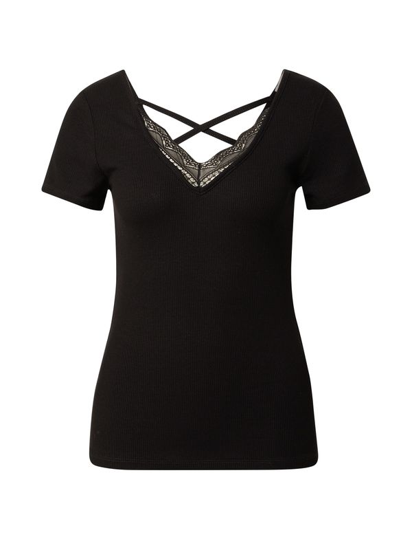 ABOUT YOU ABOUT YOU Тениска 'Georgia'  черно