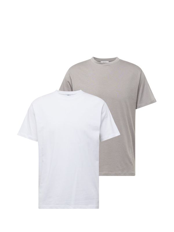 ABOUT YOU ABOUT YOU Тениска 'Lio'  антрацитно черно / бяло