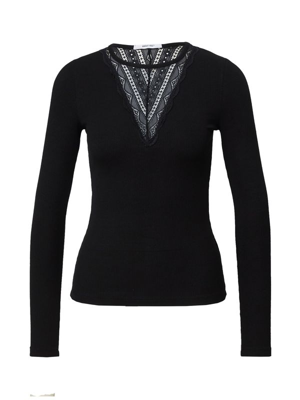 ABOUT YOU ABOUT YOU Тениска 'Raquel'  черно