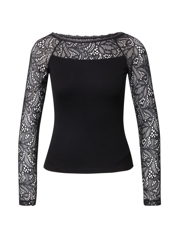 ABOUT YOU ABOUT YOU Тениска 'Samira'  черно