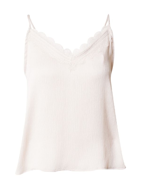 ABOUT YOU ABOUT YOU Топ 'Rosie'  светлосиво / бяло