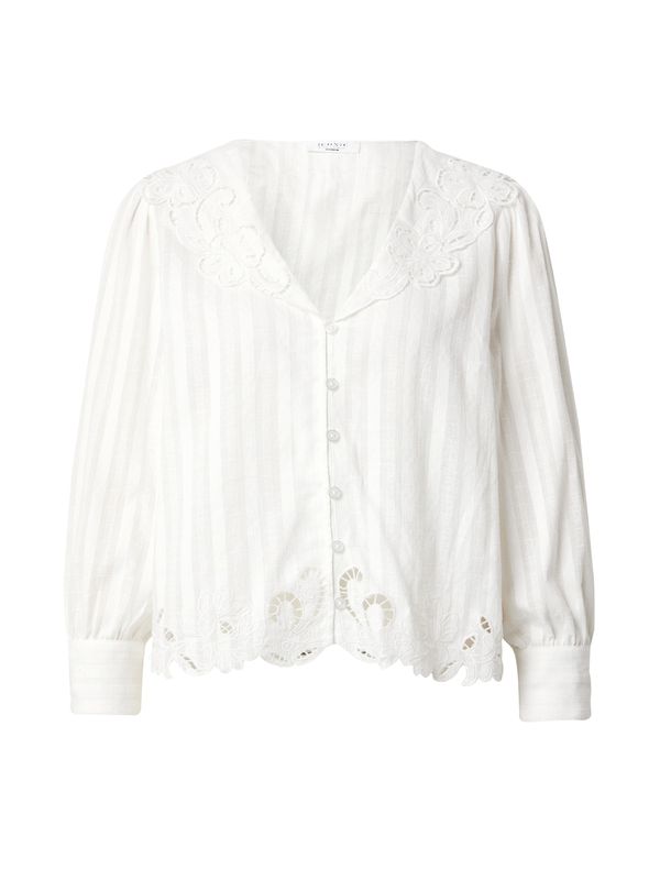 ABOUT YOU x Iconic by Tatiana Kucharova ABOUT YOU x Iconic by Tatiana Kucharova Блуза 'Greta'  бяло