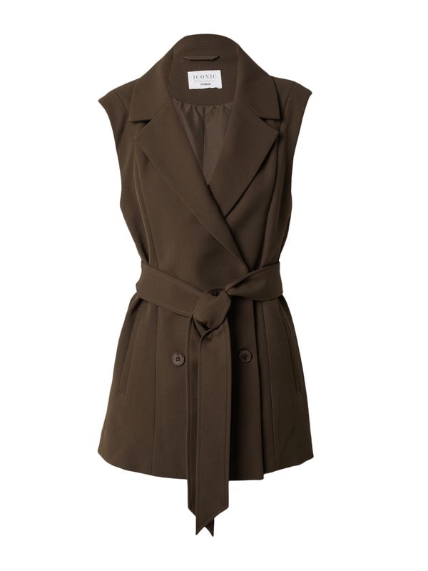 ABOUT YOU x Iconic by Tatiana Kucharova ABOUT YOU x Iconic by Tatiana Kucharova Мъжка елек за костюм 'Jane'  маслина