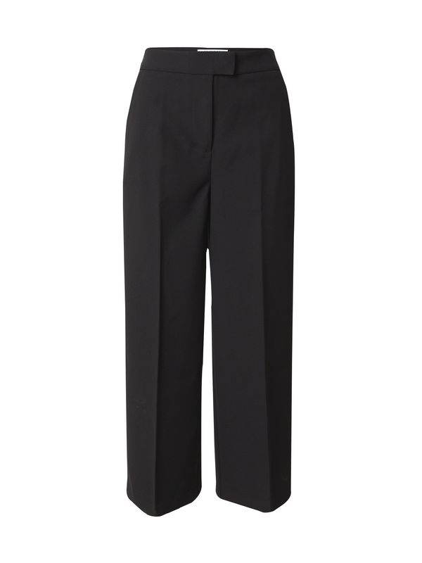 ABOUT YOU x Iconic by Tatiana Kucharova ABOUT YOU x Iconic by Tatiana Kucharova Панталон с ръб 'Vicky'  черно