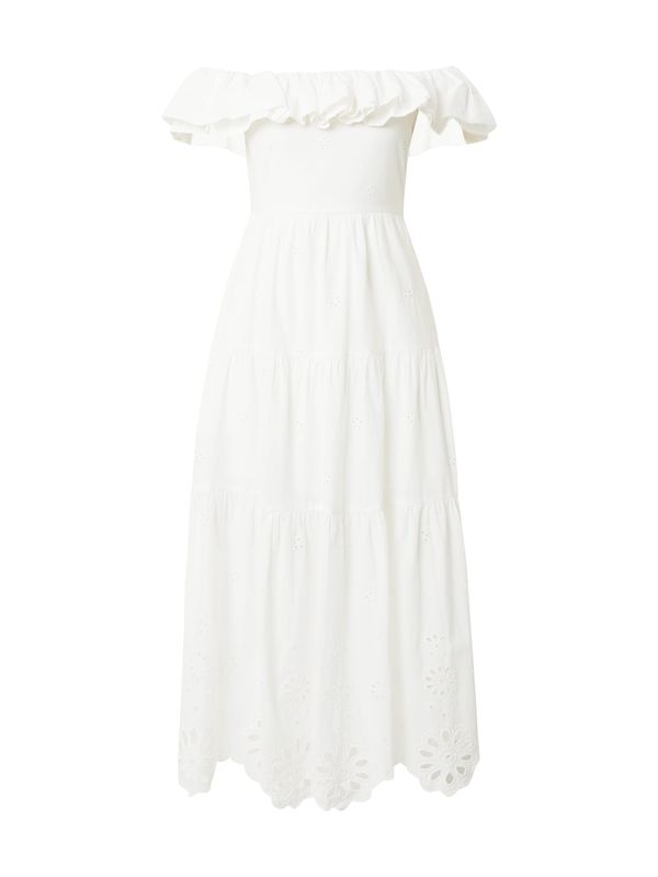 ABOUT YOU x Iconic by Tatiana Kucharova ABOUT YOU x Iconic by Tatiana Kucharova Рокля 'Fanny'  бяло