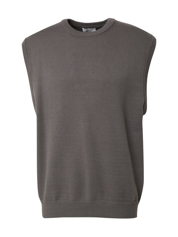 ABOUT YOU x Kevin Trapp ABOUT YOU x Kevin Trapp Мъжки плетен пуловер без ръкави 'Danny'  сиво