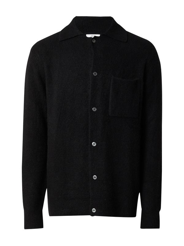 ABOUT YOU x Kevin Trapp ABOUT YOU x Kevin Trapp Плетена жилетка 'Marek'  черно