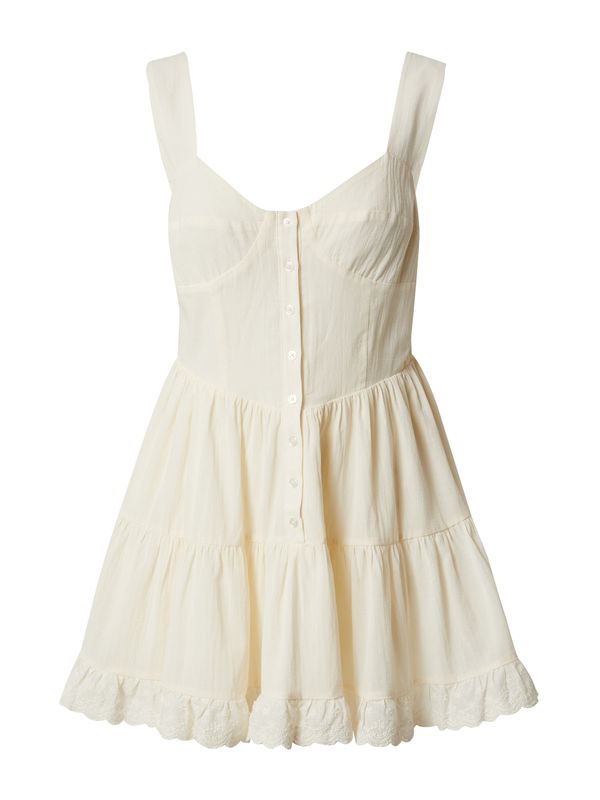 ABOUT YOU x Laura Giurcanu ABOUT YOU x Laura Giurcanu Лятна рокля 'Alina'  мръсно бяло