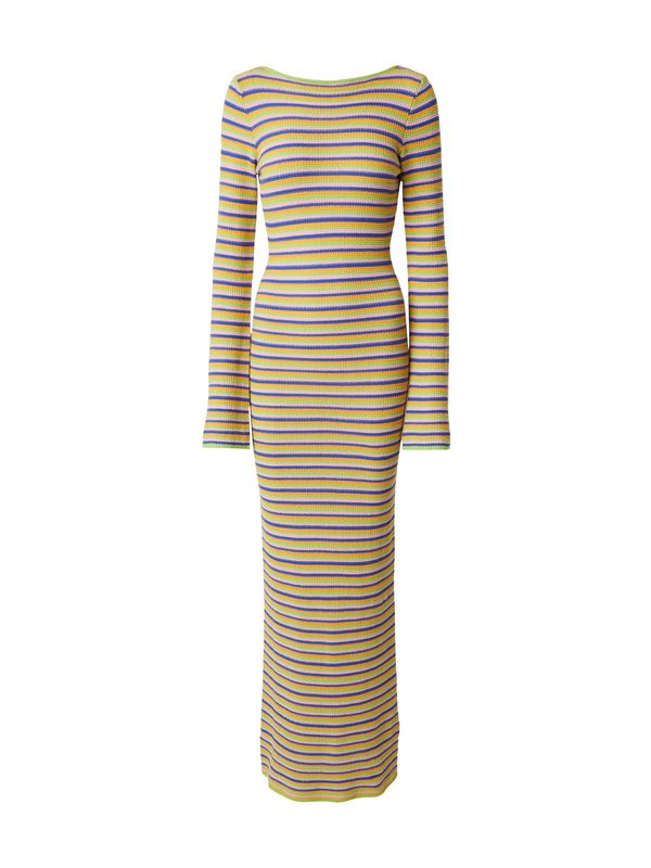 ABOUT YOU x Laura Giurcanu ABOUT YOU x Laura Giurcanu Плетена рокля 'Bianca'  лайм / виолетов / лавандула / оранжево