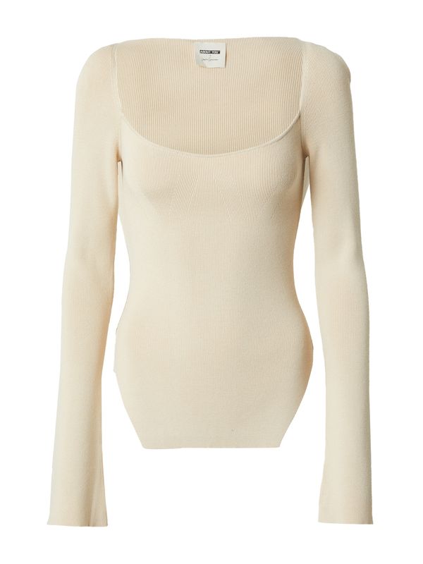 ABOUT YOU x Laura Giurcanu ABOUT YOU x Laura Giurcanu Тениска 'Carmen'  бежово