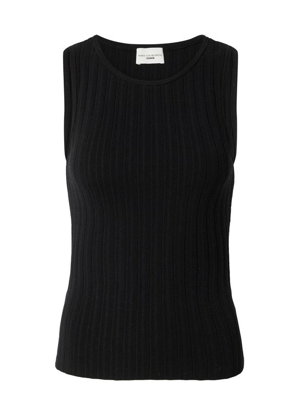 ABOUT YOU x Marie von Behrens ABOUT YOU x Marie von Behrens Плетен топ 'Anna'  черно