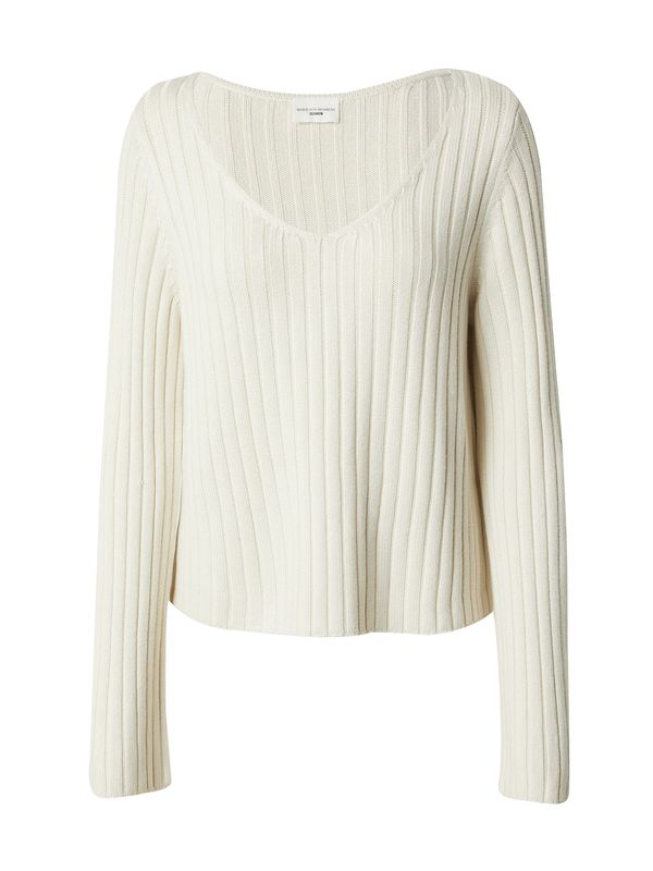 ABOUT YOU x Marie von Behrens ABOUT YOU x Marie von Behrens Пуловер 'Fenja'  бял памук