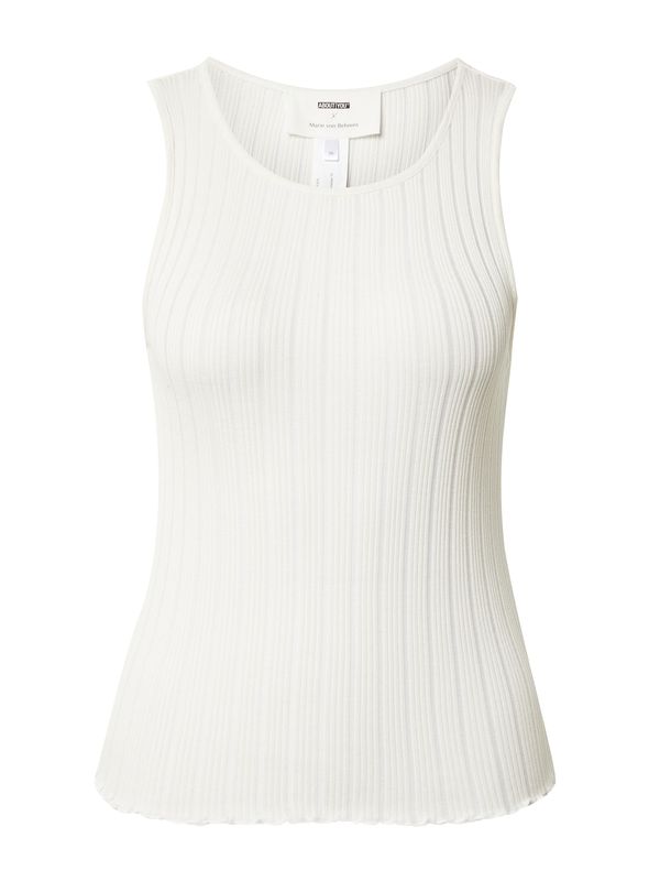 ABOUT YOU x Marie von Behrens ABOUT YOU x Marie von Behrens Топ 'Esther'  бяло