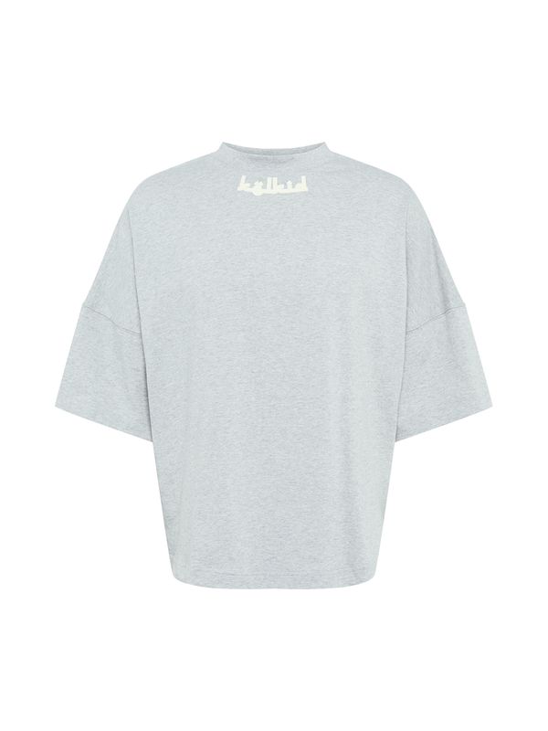 ABOUT YOU x Mero ABOUT YOU x Mero Тениска 'Kelkid'  жълто / сиво / бяло