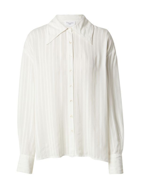 ABOUT YOU x Toni Garrn ABOUT YOU x Toni Garrn Блуза 'Drew'  мръсно бяло / естествено бяло