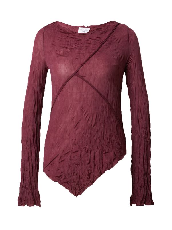 ABOUT YOU x Toni Garrn ABOUT YOU x Toni Garrn Тениска 'Cindy'  бургундово червено