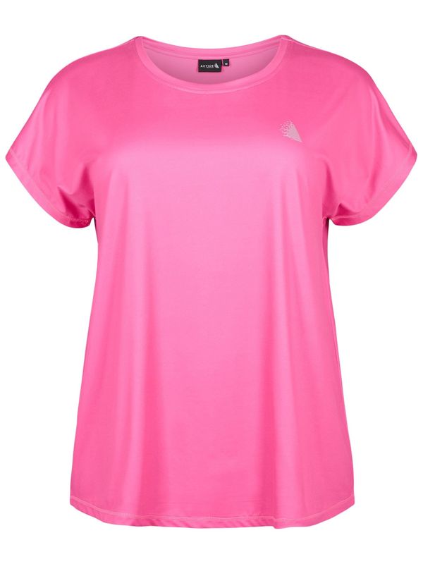 Active by Zizzi Active by Zizzi Функционална тениска 'Abasic'  розово
