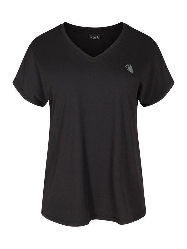 Active by Zizzi Active by Zizzi Функционална тениска  черно