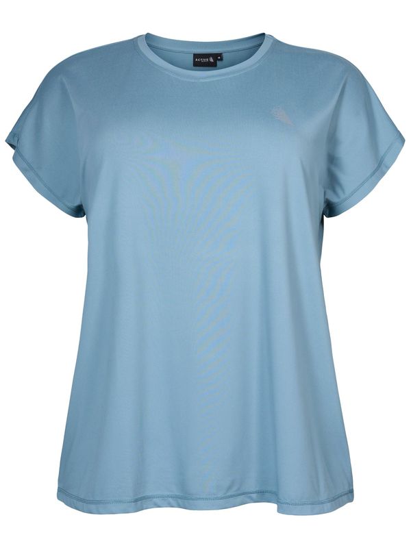 Active by Zizzi Active by Zizzi Функционална тениска  гълъбово синьо / сребърно